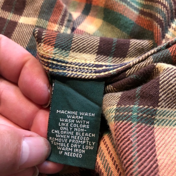 Ralph Lauren Lauren Jeans Co. Petite Medium long sleeve button up shirt - Picture 8 of 12